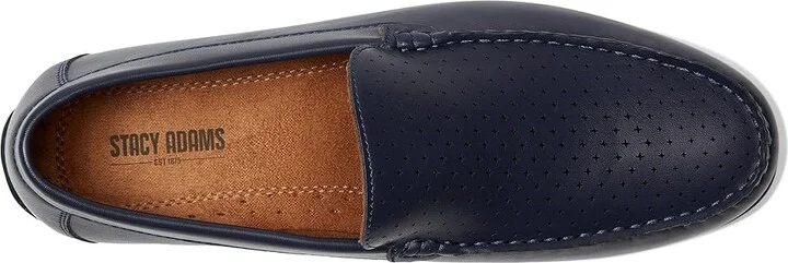 Stacy Adams Conroy Moc Toe Driver Men's Lace-up Boots Navy : 8.5 M - Image 2