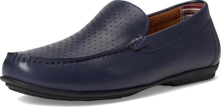Stacy Adams Conroy Moc Toe Driver Men's Lace-up Boots Navy : 8.5 M - Image 5