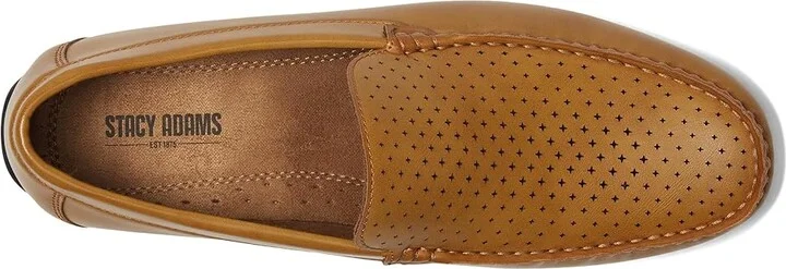 Stacy Adams Conroy Moc Toe Driver Men's Lace-up Boots Tan : 12 M - Image 2