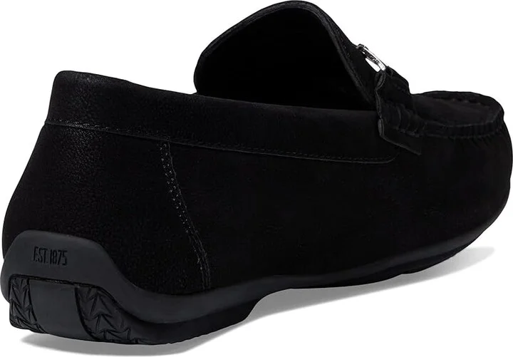 Stacy Adams Corley Driving Moc Men's Shoes Black : 7 M, Synthetic - Image 4