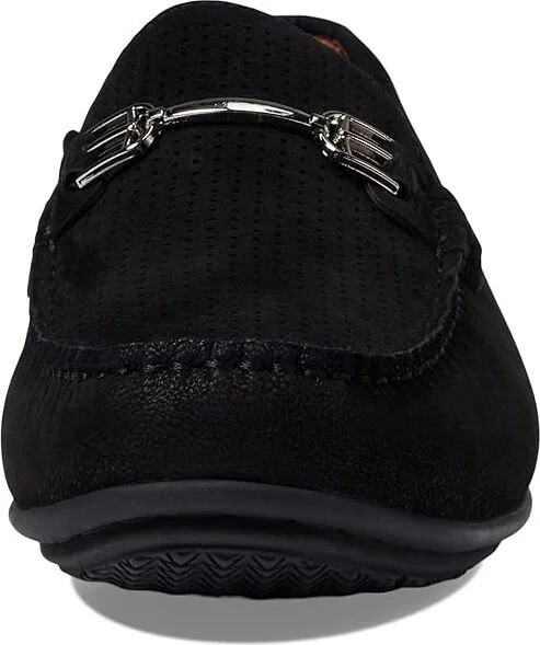 Stacy Adams Corley Driving Moc Men's Shoes Black : 7 M, Synthetic - Image 5