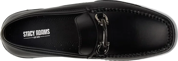 Stacy Adams Delano Moc Toe Slip-On Men's Lace-up Boots Black : 9.5 M, Synthetic - Image 2