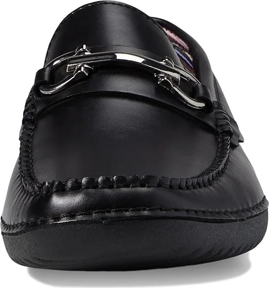 Stacy Adams Delano Moc Toe Slip-On Men's Lace-up Boots Black : 9.5 M, Synthetic - Image 5