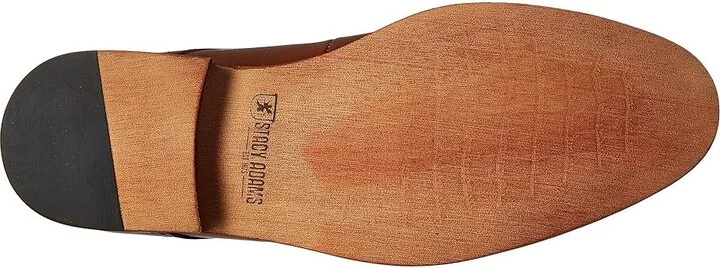 Stacy Adams Dickinson Cap Toe Oxford Men's Lace Up Cap Toe Shoes Cognac : 8 D - Medium, Leather - Image 4
