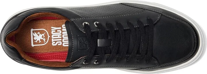 Stacy Adams Dorian Lace-Up Sneakers Men's Shoes Black : 13 M, Faux Leather - Image 2