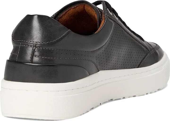 Stacy Adams Dorian Lace-Up Sneakers Men's Shoes Black : 13 M, Faux Leather - Image 4