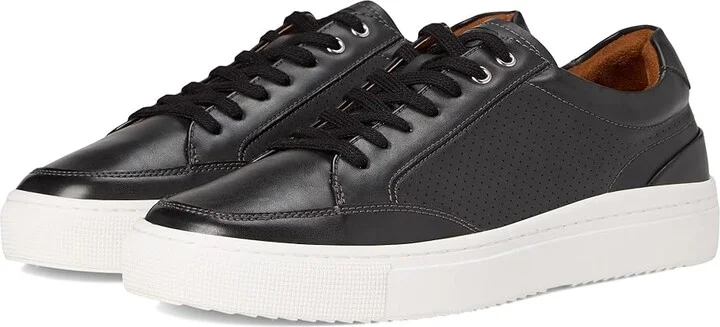 Stacy Adams Dorian Lace-Up Sneakers Men's Shoes Black : 13 M, Faux Leather