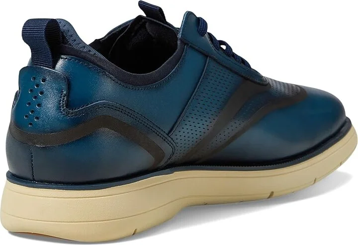 Stacy Adams Edgewood Wing Tip Elastic Lace Men's Lace-up Boots Blue : 11.5 M, Leather - Image 4
