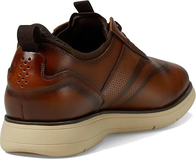 Stacy Adams Edgewood Wing Tip Elastic Lace Men's Lace-up Boots Cognac : 10.5 W, Leather - Image 4