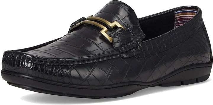Stacy Adams Embrey Moc Toe Driver Men's Lace-up Boots Black : 10 M, Synthetic - Image 5