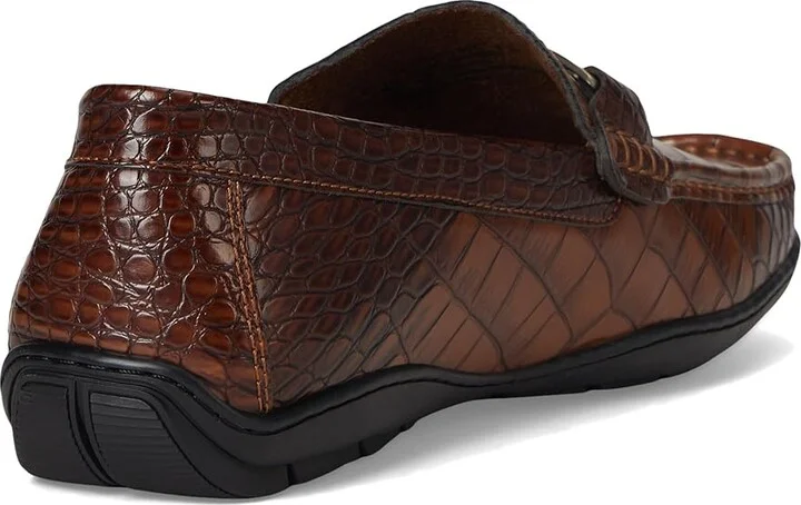 Stacy Adams Embrey Moc Toe Driver Men's Lace-up Boots Cognac : 9 M, Synthetic - Image 4