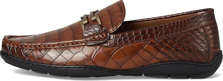 Stacy Adams Embrey Moc Toe Driver Men's Lace-up Boots Cognac : 9 M, Synthetic - Image 6