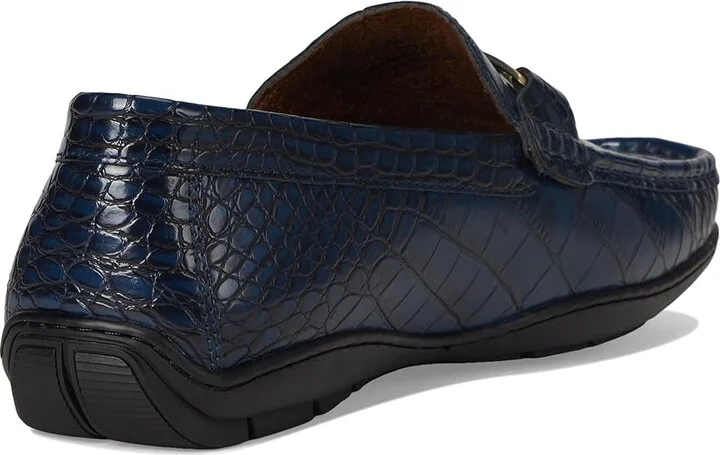Stacy Adams Embrey Moc Toe Driver Men's Lace-up Boots Navy : 7 M, Synthetic - Image 4