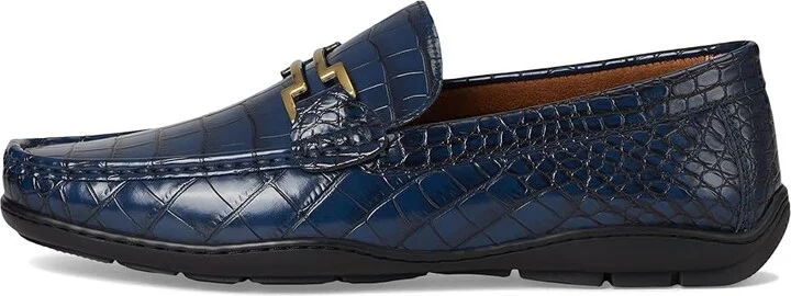 Stacy Adams Embrey Moc Toe Driver Men's Lace-up Boots Navy : 7 M, Synthetic - Image 6