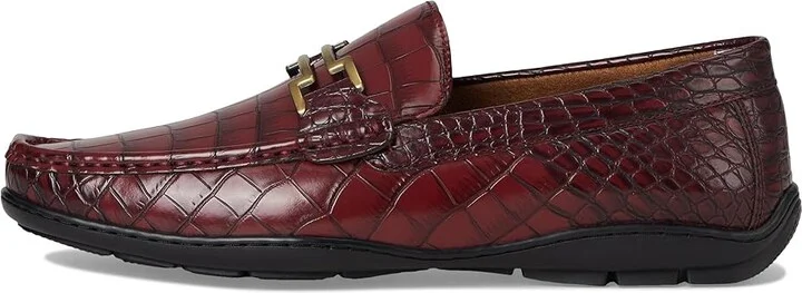 Stacy Adams Embrey Moc Toe Driver Men's Lace-up Boots Wine : 11 M, Synthetic - Image 6