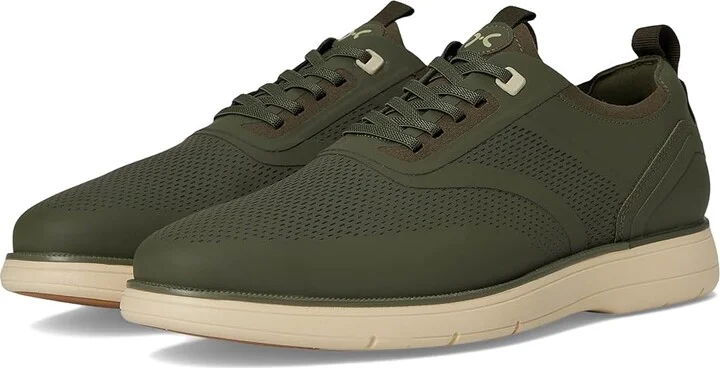 Stacy Adams Everidge Elastic Lace Men's Shoes Olive : 7 M, Leather/Rubber