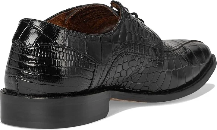 Stacy Adams Gabardo Bike Toe Lace-Up Men's Lace Up Wing Tip Shoes Black : 9 M, Leather - Image 4