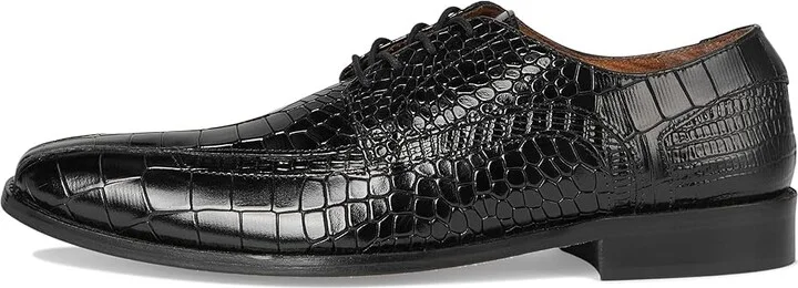Stacy Adams Gabardo Bike Toe Lace-Up Men's Lace Up Wing Tip Shoes Black : 9 M, Leather - Image 6