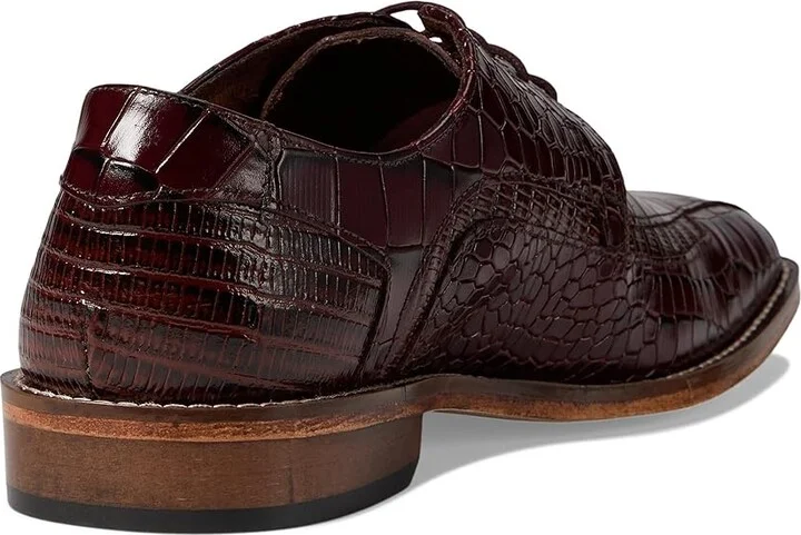 Stacy Adams Gabardo Bike Toe Lace-Up Men's Lace Up Wing Tip Shoes Cognac : 11.5 M, Leather - Image 4