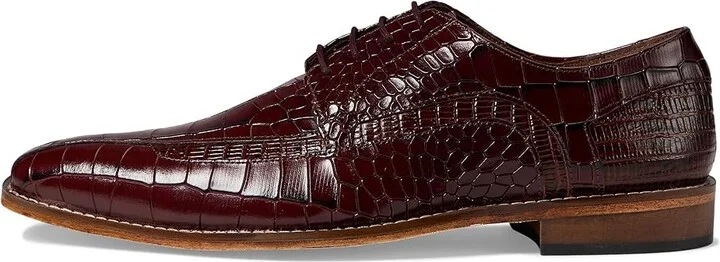 Stacy Adams Gabardo Bike Toe Lace-Up Men's Lace Up Wing Tip Shoes Cognac : 11.5 M, Leather - Image 6