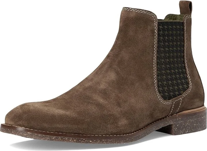 Stacy Adams Gabriel Chelsea Boot Men's Boots Mushroom : 10.5 M, Suede - Image 5