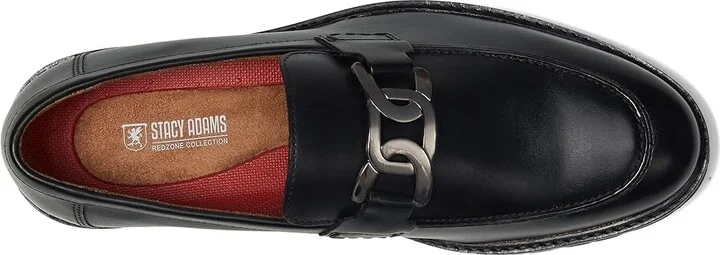 Stacy Adams Hale Moc Toe Slip-On Men's Lace-up Boots Black : 9.5 M, EVA/Leather - Image 2
