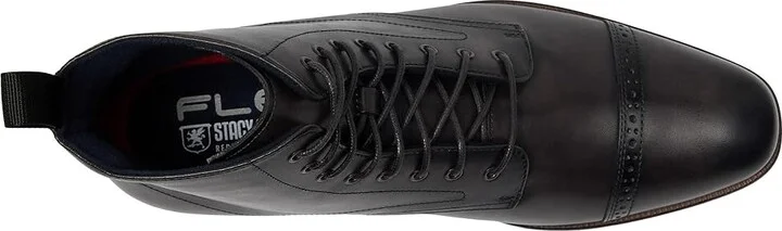 Stacy Adams Henry Cap Toe Lace-Up Boot Men's Boots Gray : 7.5 M, Leather - Image 2