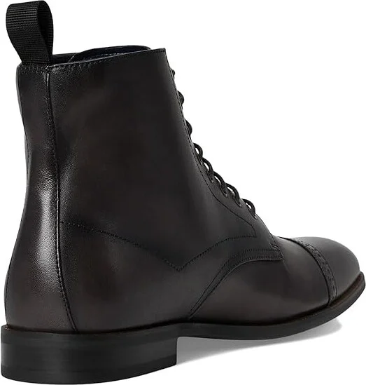 Stacy Adams Henry Cap Toe Lace-Up Boot Men's Boots Gray : 7.5 M, Leather - Image 4