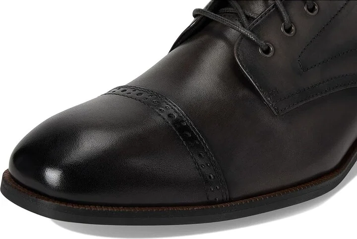 Stacy Adams Henry Cap Toe Lace-Up Boot Men's Boots Gray : 7.5 M, Leather - Image 7