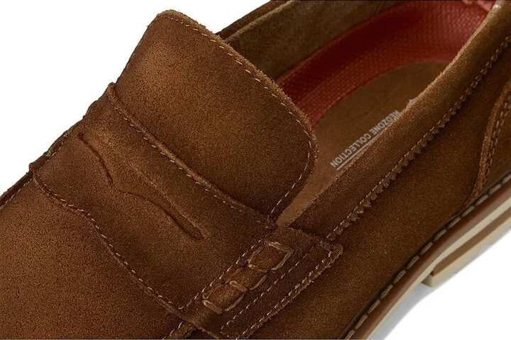 Stacy Adams Hopkins Penny Slip-On Men's Lace-up Boots Brown Suede : 7 M, Microfiber/Suede - Image 7