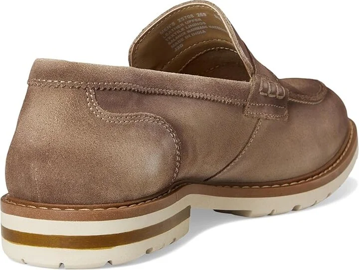 Stacy Adams Hopkins Penny Slip-On Men's Lace-up Boots Sand Suede : 10.5 M, Microfiber/Suede - Image 4