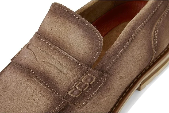 Stacy Adams Hopkins Penny Slip-On Men's Lace-up Boots Sand Suede : 10.5 M, Microfiber/Suede - Image 7