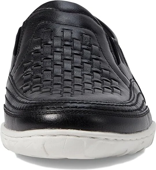 Stacy Adams Ithaca Slip-On Loafer Men's Lace-up Boots Black : 11 M, Synthetic - Image 5