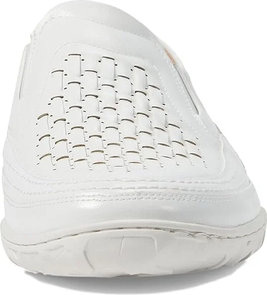 Stacy Adams Ithaca Slip-On Loafer Men's Lace-up Boots White : 9 M, Synthetic - Image 5