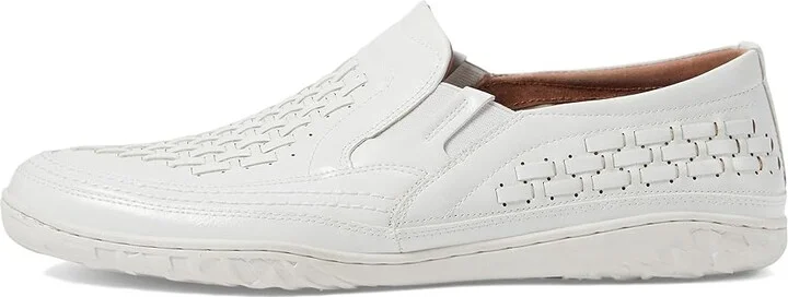 Stacy Adams Ithaca Slip-On Loafer Men's Lace-up Boots White : 9 M, Synthetic - Image 6