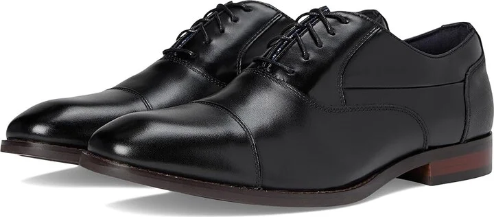 Stacy Adams Kallum Cap Toe Oxford Men's Shoes Black : 7 M, Leather