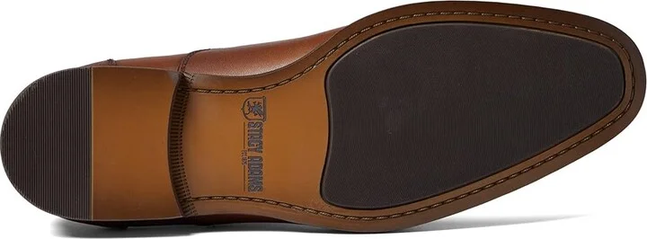 Stacy Adams Kallum Cap Toe Oxford Men's Shoes Cognac : 7.5 M, Leather - Image 3