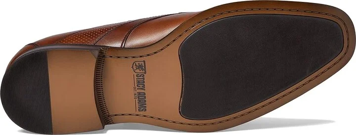 Stacy Adams Karcher Monk Strap Men's Shoes Cognac : 7 M, Leather - Image 3