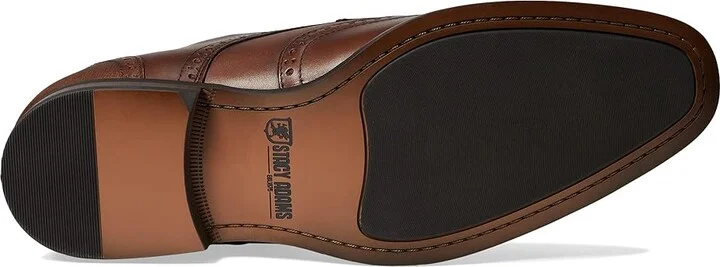 Stacy Adams Karson Wing Tip Double Monk Strap Men's Shoes Cognac : 7 M, Leather - Image 3
