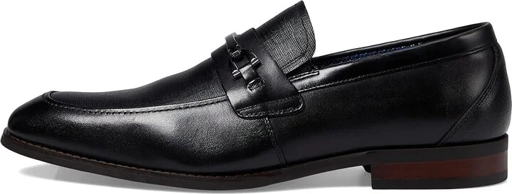Stacy Adams Kaylor Penny Slip-On Loafer Men's Shoes Black : 7 M, Leather - Image 6