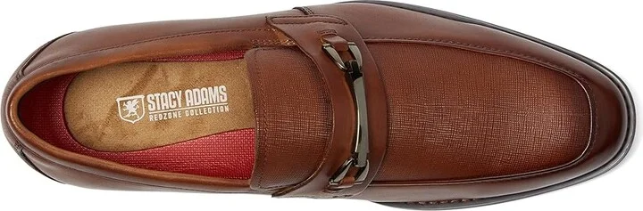 Stacy Adams Kaylor Penny Slip-On Loafer Men's Shoes Cognac : 7 M, Leather - Image 2