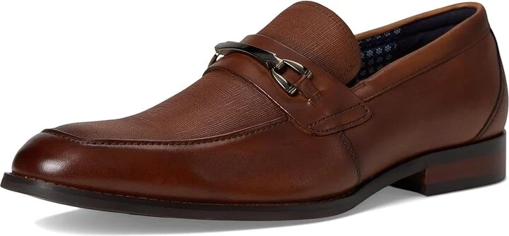 Stacy Adams Kaylor Penny Slip-On Loafer Men's Shoes Cognac : 7 M, Leather - Image 5