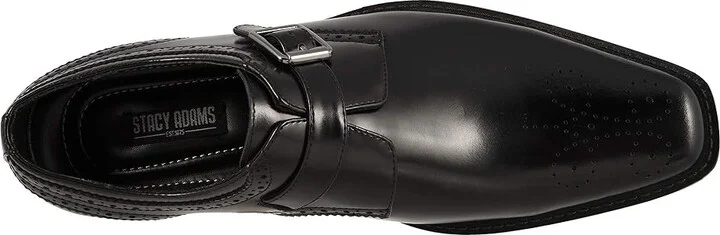 Stacy Adams Kinsley Men's Shoes Black : 7 D - Medium, Leather - Image 3
