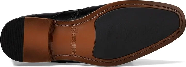 Stacy Adams Lancaster Wingtip Oxford Men's Lace Up Wing Tip Shoes Black : 10.5 W, Leather - Image 3