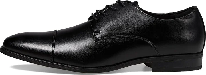 Stacy Adams Lawson Cap Toe Oxford Men's Lace Up Wing Tip Shoes Black : 8 M, Synthetic - Image 6