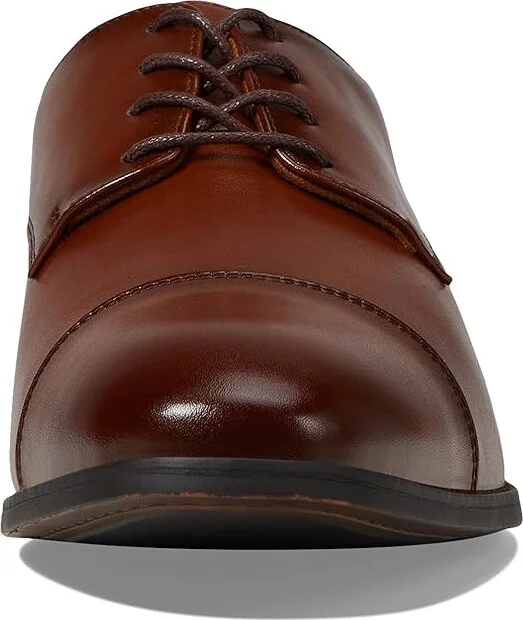 Stacy Adams Lawson Cap Toe Oxford Men's Lace Up Wing Tip Shoes Cognac : 15 M, Synthetic - Image 5