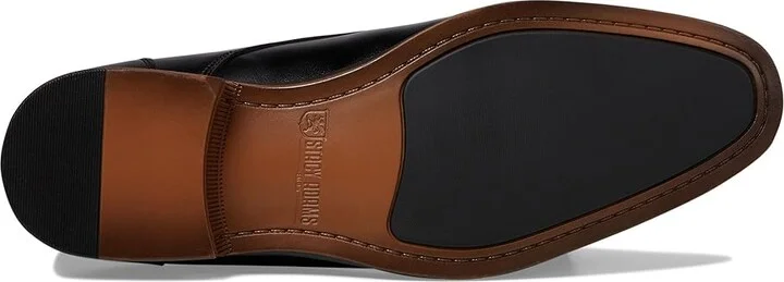 Stacy Adams Lonsdale Plain Toe Oxford Men's Lace Up Wing Tip Shoes Black : 8 W, Leather - Image 3