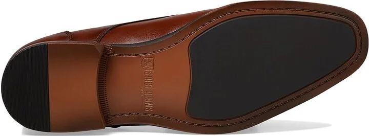Stacy Adams Lonsdale Plain Toe Oxford Men's Lace Up Wing Tip Shoes Cognac : 12 M, Leather - Image 3