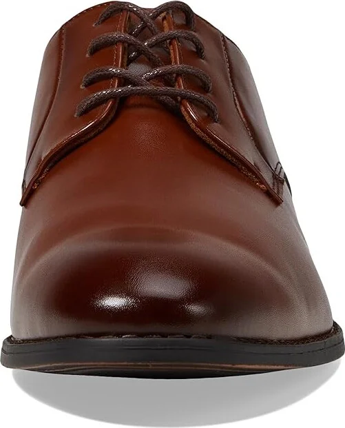 Stacy Adams Lonsdale Plain Toe Oxford Men's Lace Up Wing Tip Shoes Cognac : 12 M, Leather - Image 5
