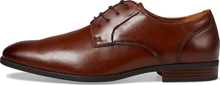Stacy Adams Lonsdale Plain Toe Oxford Men's Lace Up Wing Tip Shoes Cognac : 12 M, Leather - Image 6